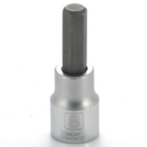 Master Mechanic 518586 Hex Bit Socket, 3/8" Drive, 8MM