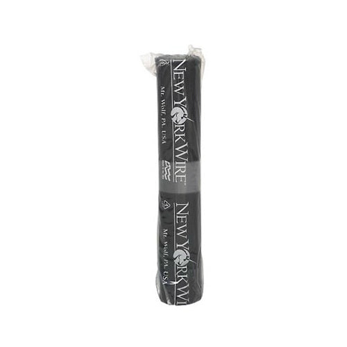 New York Wire FCS8704-M Fiberglass Screen Cloth, 60" x 100', Charcoal