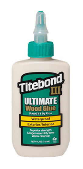 Titebond III 1412 Ultimate Wood Glue, 4 Oz