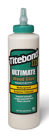 Titebond III 1414 Ultimate Wood Glue, 16 Oz