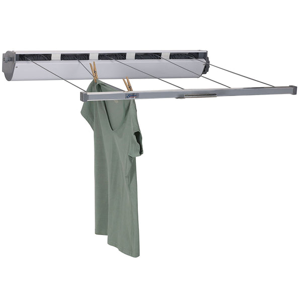 Household Essentials 15-7 Indoor/Outdoor 5-Line Retractable Clothesline, 170'