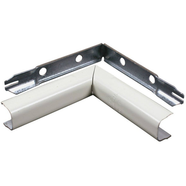Wiremold® B-7 Metal Raceway Inside Elbow, Ivory