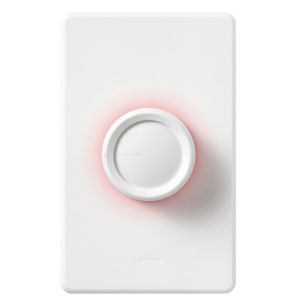 Lutron® DNG-600PH-DK Single Pole Push On/Off Incandescent Dimmer, 600W