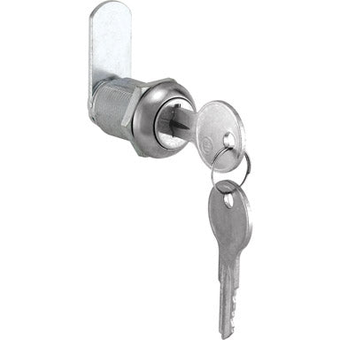 Slide-Co Stainless Steel Drawer/Cabinet Lock, 7/8", Chrome Finish
