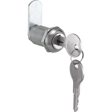 Slide-Co Stainless Steel Drawer/Cabinet Lock, 1-1/8", Chrome Finish