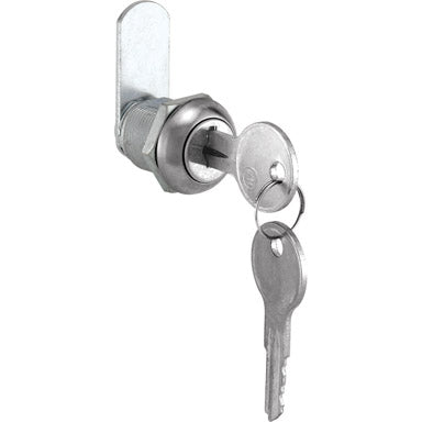 Slide-Co U-9941 Stainless Steel Face Drawer/Cabinet Lock, 5/8", Chrome Finish