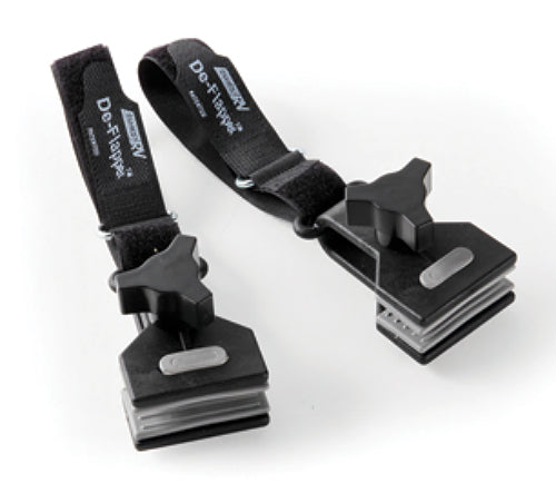 Camco 42061 Universal Fit RV Awning De-Flapper, 2-Pack