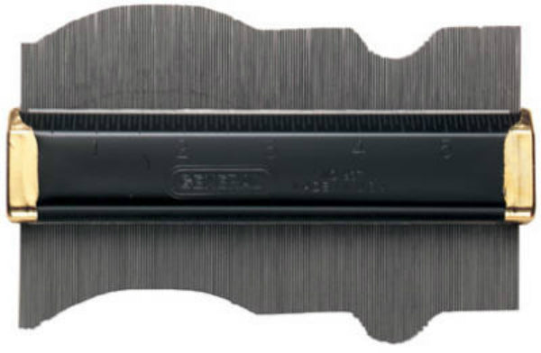 General Tools 837 Contour Gauge, 6", Stainless Steel Pins