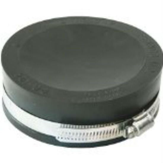 Fernco® PQC-104 Reusable Qwik Cap, 4"