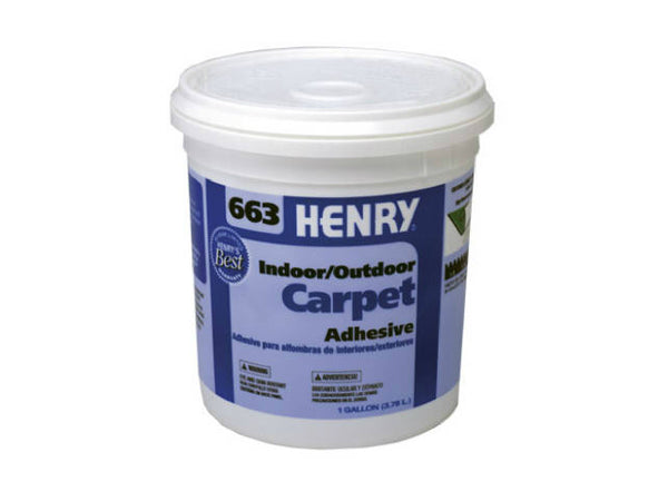 HENRY® 12185 Outdoor Carpet Adhesive, #663, 1 Gallon