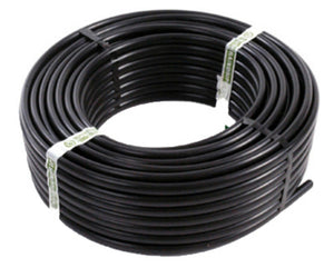 Raindrip 052010P Poly Drip Watering Hose Tubing, 1/2" x 100', Black
