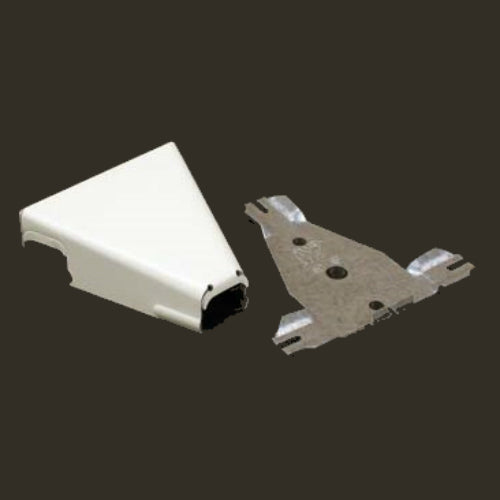 Wiremold® B-16 Metal Raceway T-Fitting, Ivory
