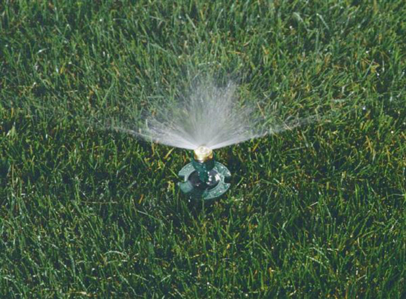 Orbit® 54027 Plastic Pop-Up Sprinkler Head with Brass Nozzle, Full Pattern