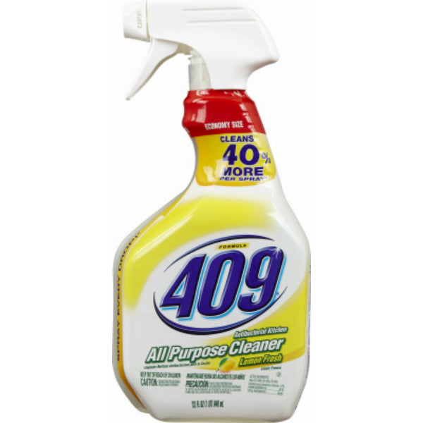 Formula 409® 00888 Antibacterial All Purpose Cleaner Spray, Lemon Fresh, 32 Oz