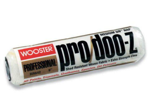Wooster® RR642-9 Pro/Doo-Z® Standard Roller Cover, 3/8" Nap, 9"