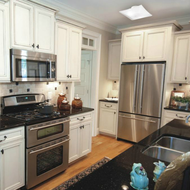 Westinghouse 66201 Two-Light Indoor Semi-Flush-Mount Ceiling Fixture, White