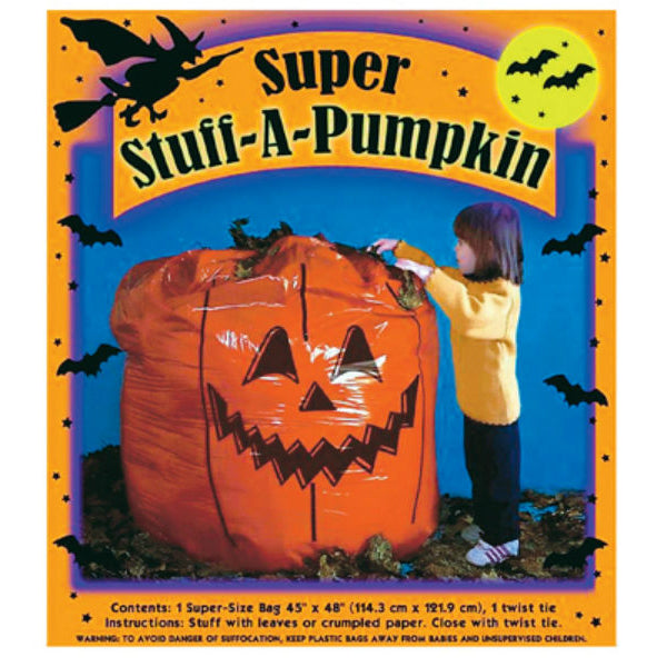 Sun Hill Industries C503RC/72 Halloween Super Stuff-A-Pumpkin Bag, 45" x 48"