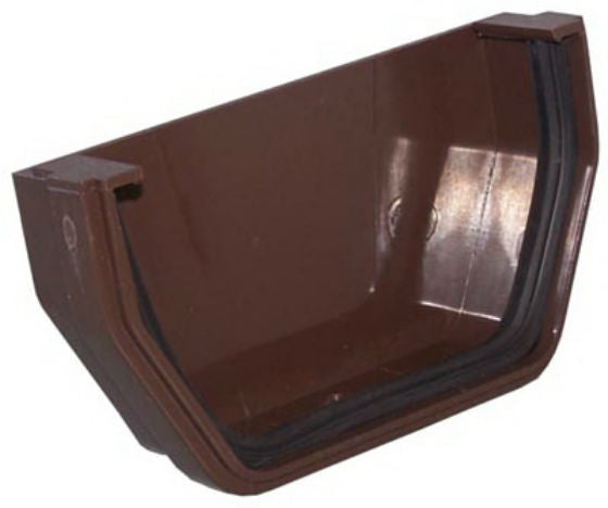 Genova RB102 Vinyl Outside End Cap, Brown