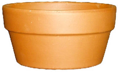 Deroma 25210FZ Bulb Planter, Clay, 8 inches