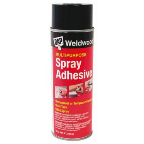Dap® 00118 Weldwood® Multipurpose Spray Adhesive, 60 Oz, Clear