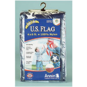 Annin Flagmakers 002215R Nylon Replacement Flag, 4' x 6'