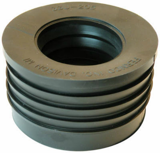 Fernco® P33U-139 Reducing Size Donut, 3" x 1-1/2"