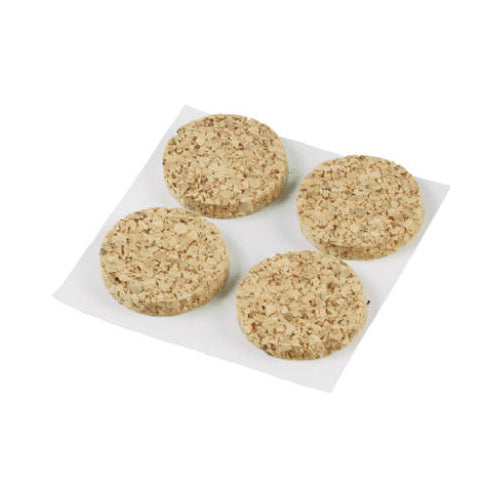 Shepherd Hardware 9962 Self Adhesive Round Cork Pads, 1/2", 24-Pack