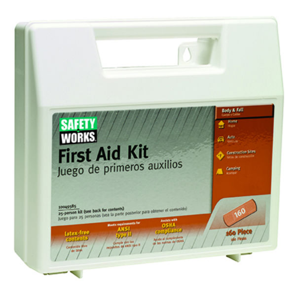 MSA Safety Works® 10049585 First Aid Kit, 160-Piece