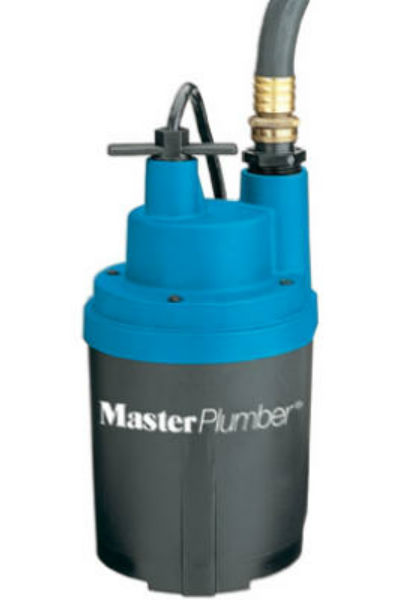 Master Plumber 540106 Smart Geyser Automatic Submersible Utility Pump, 1/4 HP