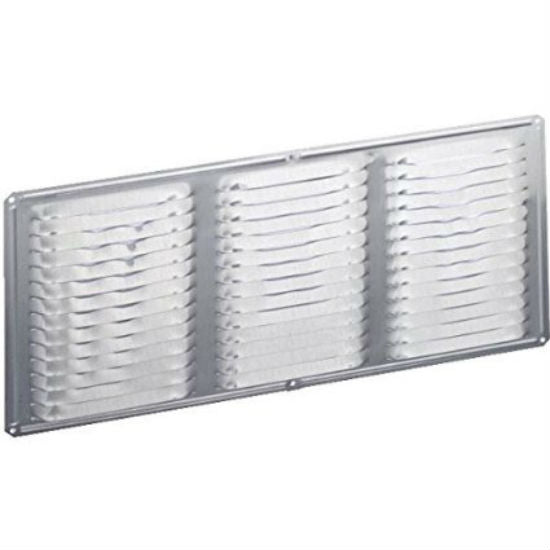 Air Vent 84213 Galvanized Undereave Vent, 16" x 8", Mill Finish