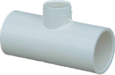Genova 51471 CPVC Tee, 3/4" x 3/4" x 1/2"
