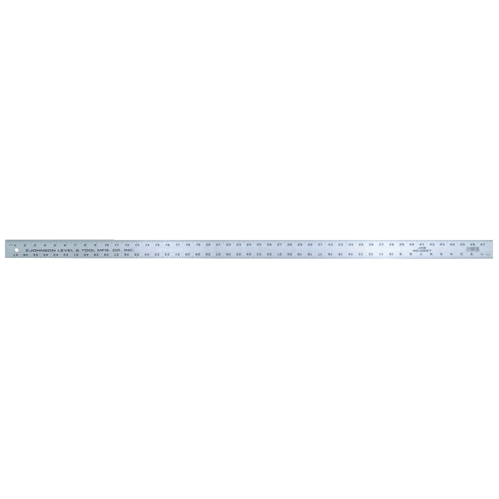 Johnson Level J72 Aluminum Straight Edge, 72"