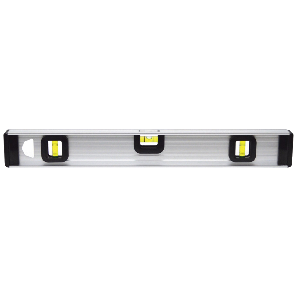 Johnson Level  X1318 Top Reading Aluminum Level With Rule, 18", 3-Vial