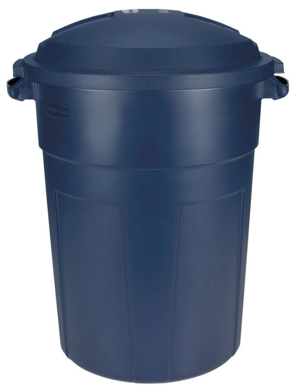 Rubbermaid® 2894-87BLAZB Roughneck Non-Wheeled Trash Can, Blazer Blue, –  Toolbox Supply