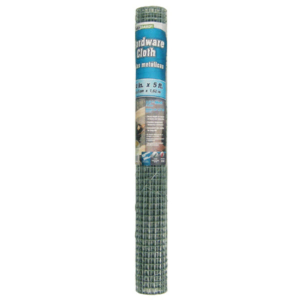 YardGard® 308221B Galvanized Hardware Cloth, 19-Gauge, 1/2" Mesh, 24" x 5'
