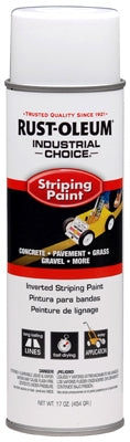 Rust-Oleum® 1691838 Industrial Choice® Inverted Striping Paint, 18 Oz, White