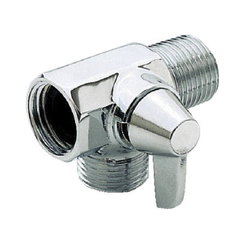 Master Plumber 542327 Shower Flow Diverter with Arm Control, Chrome