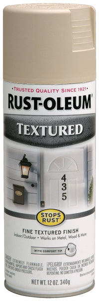 Rust-Oleum® 7223-830 Stops Rust® Textured Spray Paint, 12 Oz, Sandstone