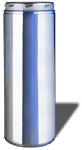 Selkirk 206018 Sure-Temp Insulated Chimney Pipe with Locking Band, 6" x 18"