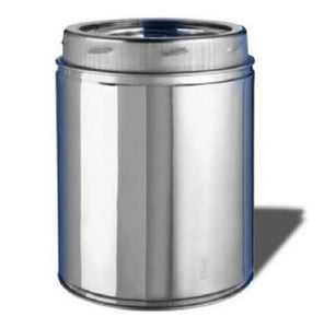 Selkirk 208009 Sure-Temp Chimney Pipe with Locking Band, 8" x 9"