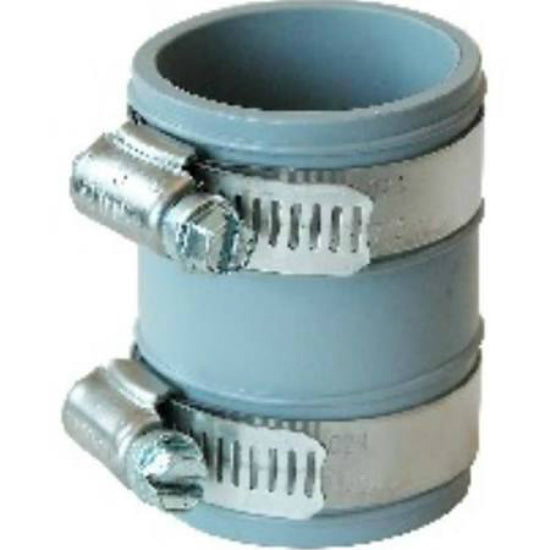 Fernco® PTC-150 Tubular Drain Pipe Connector, 1-1/2" x 1-1/4"