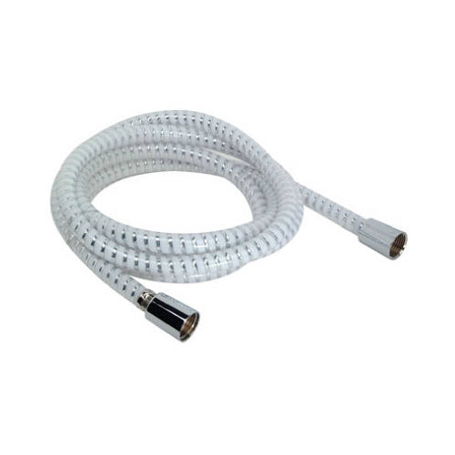 Master Plumber 543-183 Replacement Shower Hose, 96", Chrome & White