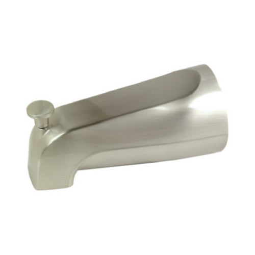 Master Plumber 543-233 Diverter Tub Spout, Brushed Nickel