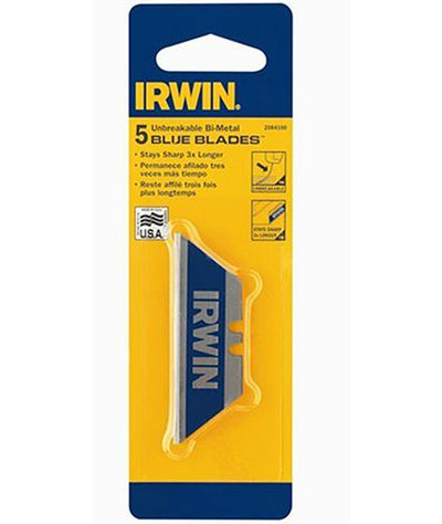 Irwin Tools 2084100 Bi-Metal Utility Blade, 5-Pack