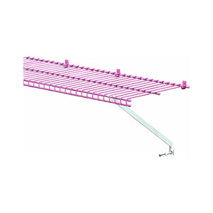 ClosetMaid® 660600 Steel Support Bracket for Wire Shelving, White, 12", 2-Pack