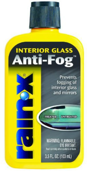 Rain‑X AF21106D Interior Glass Anti-Fog Windshield Treatment, 3.5 Oz