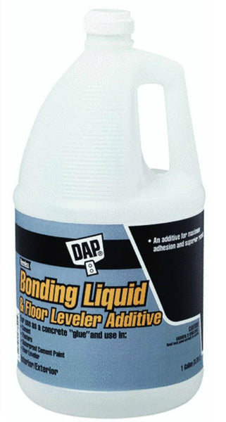 Dap® 35090 Bonding Liquid & Floor Leveler Additive, 1 Gallon, White