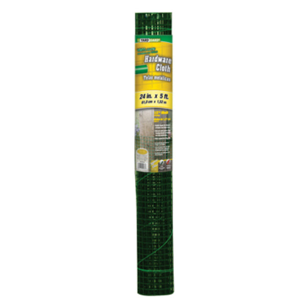 YardGard® 308253B Galvanized Hardware Cloth, PVC Coated, 19-Gauge, 24" x 5'