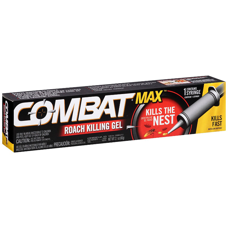 Combat® 51960 Max™ Roach Killing Gel, 2.1 Oz (60 Gram)
