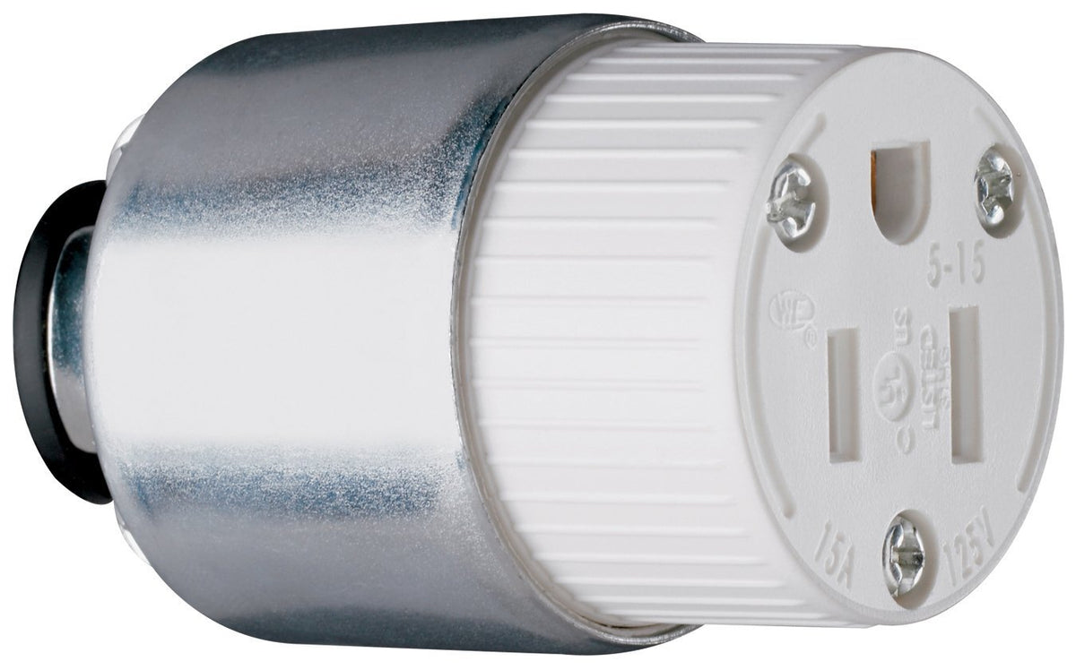 Pass & Seymour PS515CACC20 Armored Connector w/ Thermoplastic Body, 15A, 125V